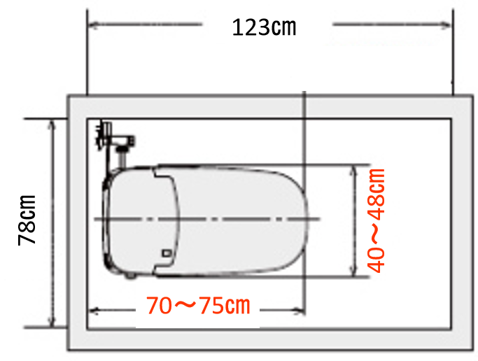 0.4坪トイレ理想