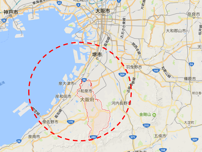 和泉市マップ