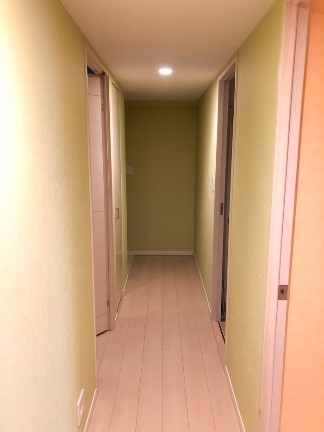 マンション全体のクロスをアクセントクロスへとリフォームの事例写真