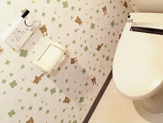トイレのクロスを交換するリフォームの事例写真