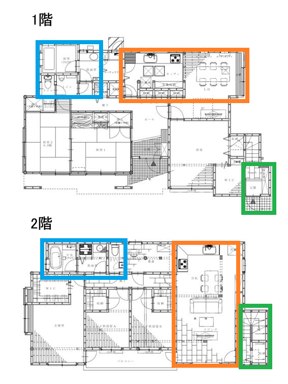 完全分離型二世帯間取りアフター