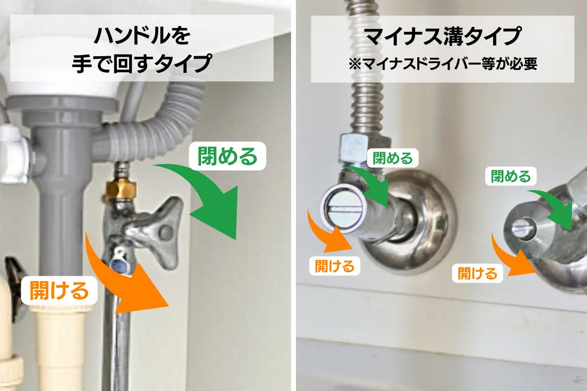 洗面化粧台：シャワーホース交換方法（ナット方式） | 洗面化粧
