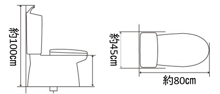 トイレの寸法完全ガイド 空間と便器の良いバランスとは 失敗しないリフォーム会社選びは リフォームガイド