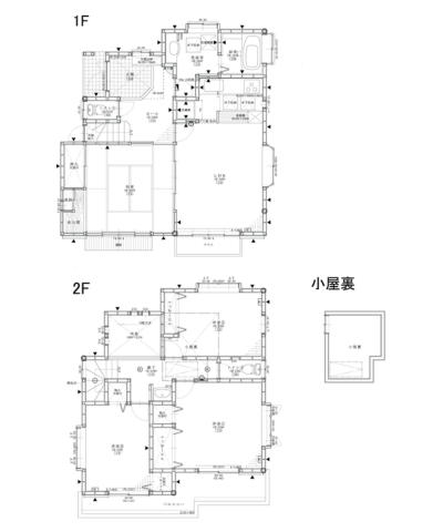 原状回復事例②間取りBefore