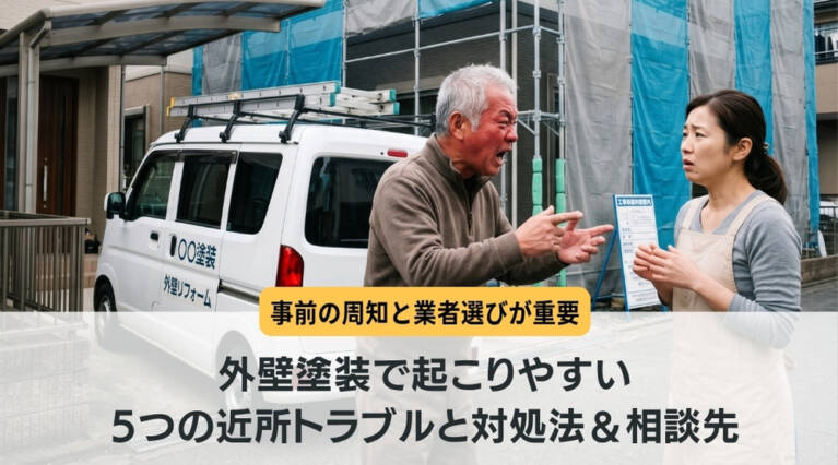 外壁塗装 トラブル