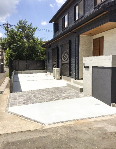 外構部分を自分たちらしくリフォームした事例