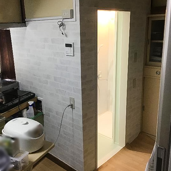 シャワールームを新設した事例 After