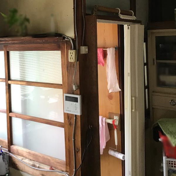 シャワールームを新設した事例 Before