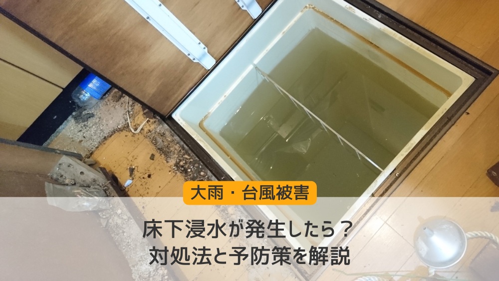 床下浸水