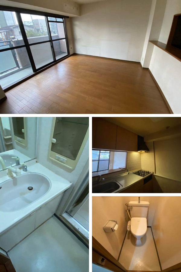 【1100万円】マンションのフルスケルトンリノベーション事例ビフォー写真