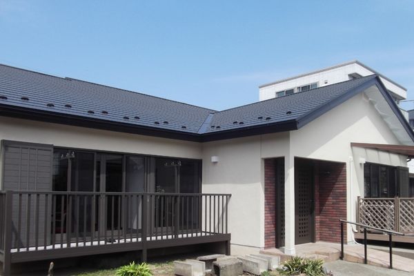平屋に減築リフォームした後