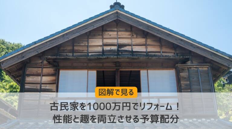 古民家 リフォーム 1000万