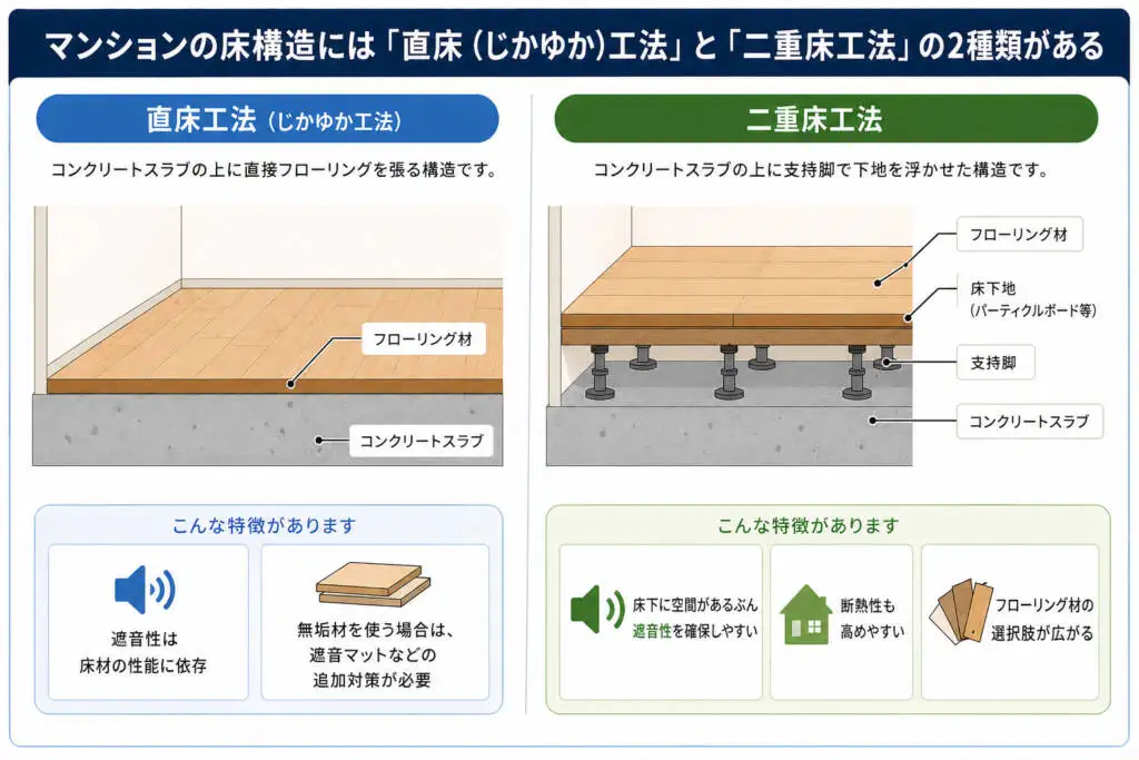 マンションのフローリング張替え費用相場と注意点｜広さ別・床材別に 