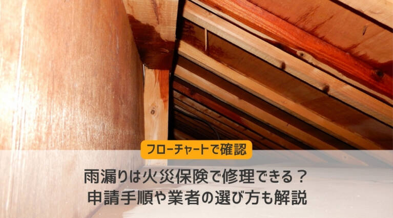 雨漏り 保険